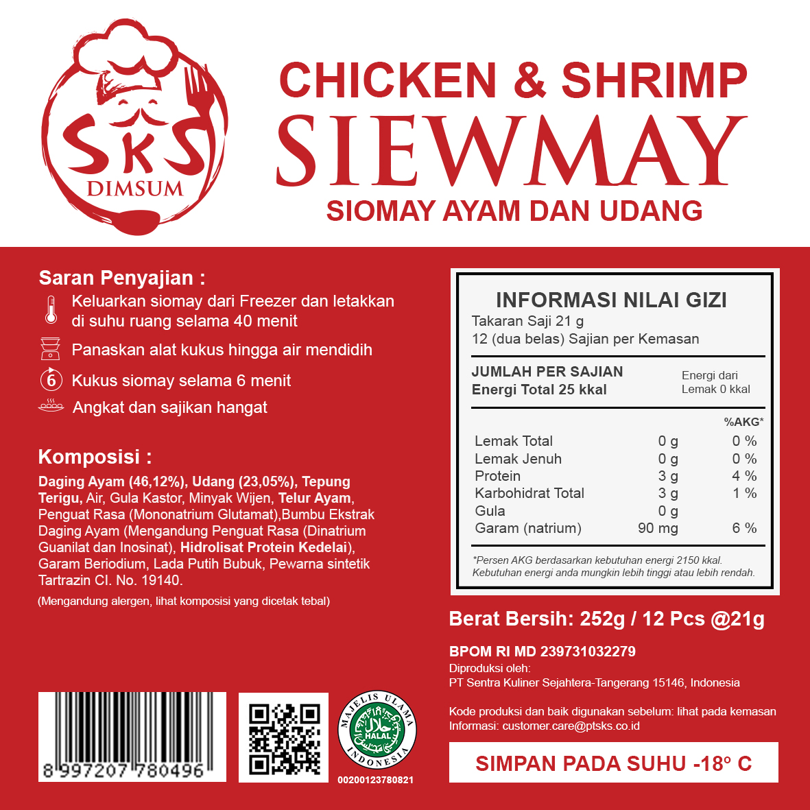 Chicken & Shrimp Siewmay 4