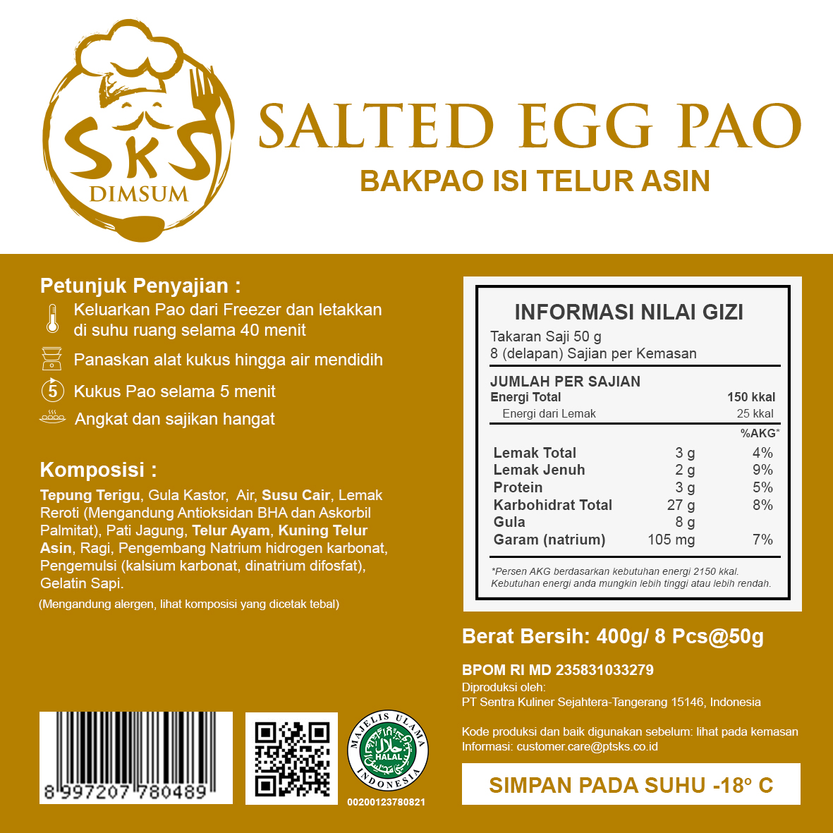 Salted Egg Pao 3